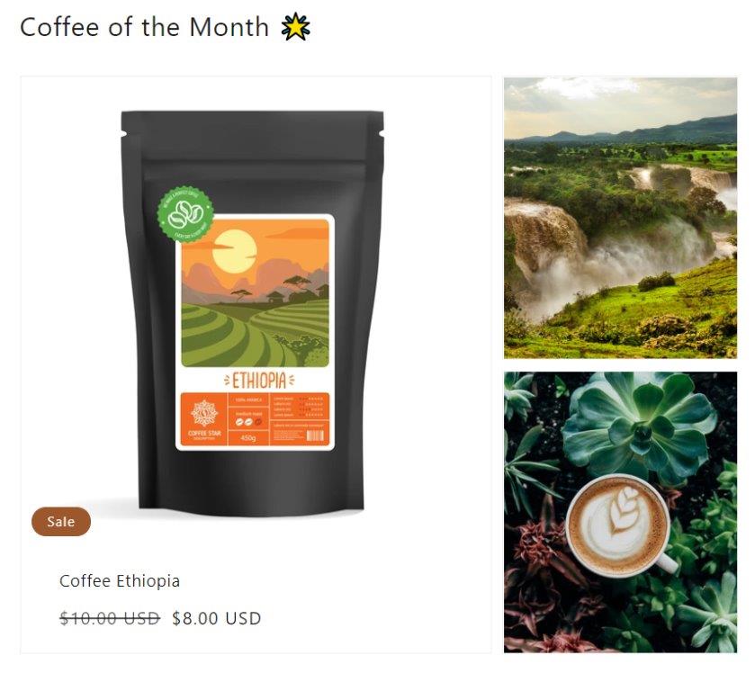 coffee of the month